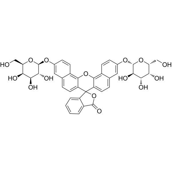 Naphthofluorescein di-(β-D-galactopyranoside) 133551-98-1